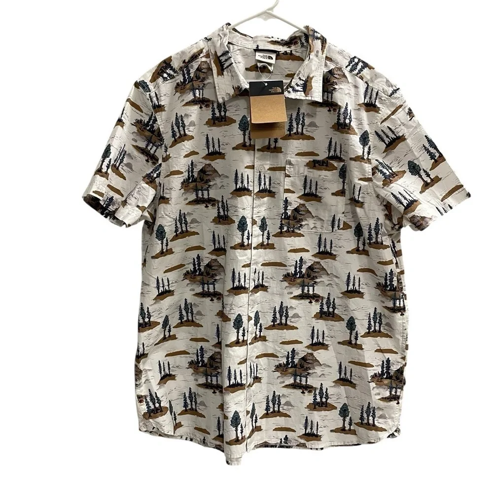 NWT The North Face Baytrail Pattern Shirt Size XXL